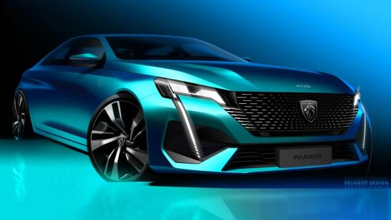 這顏值愛了！東風(fēng)標(biāo)致新408再曝設(shè)計(jì)手